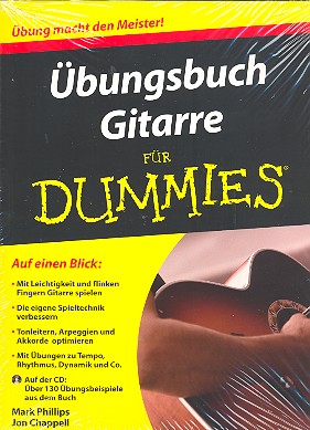 Übungsbuch Gitarre für Dummies (+CD)    