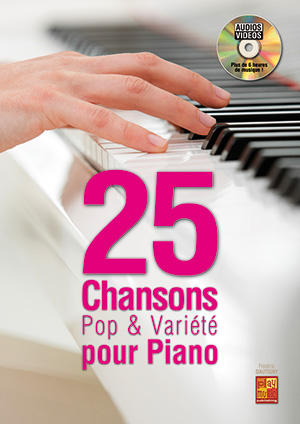 25 Chansons Pop & Variété Pour Piano&nbsp;&nbsp;Klavier&nbsp;&nbsp;Buch + DVD