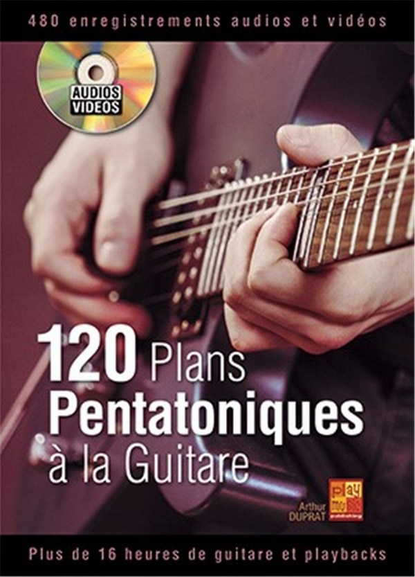 120 Plans Pentatoniques à la Guitare&nbsp;&nbsp;Guitar&nbsp;&nbsp;Book & DVD