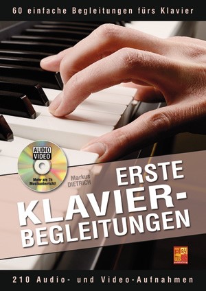 Erste Klavier-Begleitungen (+DVD)&nbsp;&nbsp;für Klavier&nbsp;&nbsp; 