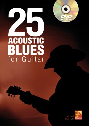 25 Acoustic Blues For Guitar&nbsp;&nbsp;Gitarre&nbsp;&nbsp;Buch + DVD