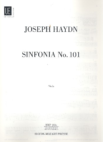 Sinfonie D-Dur Nr.101 Hob.I:101&nbsp;&nbsp;für Orchester&nbsp;&nbsp;Viola