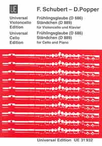 Frühlingsglaube D686  und&nbsp;&nbsp;Ständchen D889 für&nbsp;&nbsp;Violoncello und Klavier