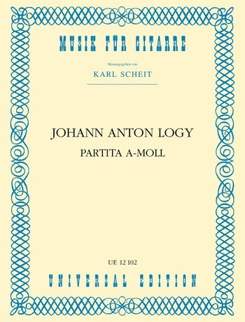 Partita a-Moll&nbsp;&nbsp;für Gitarre&nbsp;&nbsp;