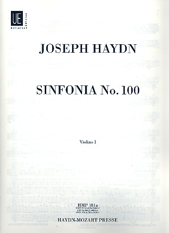 Sinfonie G-Dur Hob.I:100 für Orchester&nbsp;&nbsp;Violine 1&nbsp;&nbsp;