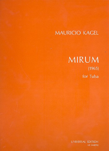 Mirum für Tuba&nbsp;&nbsp;&nbsp;&nbsp;