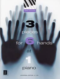 3 pieces   for 6 hands at 1 piano  