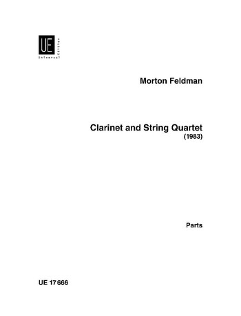 Clarinet and String Quartet  für Klarinette und Streichquartett  