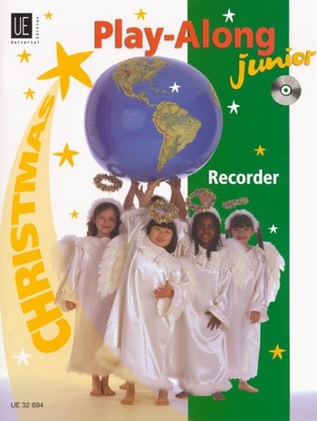 Playalong Junior Christmas (+CD)&nbsp;&nbsp;for recorder&nbsp;&nbsp;