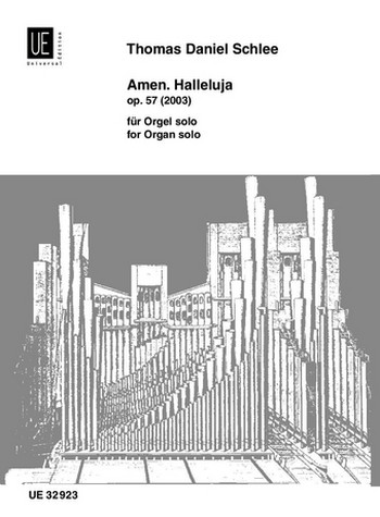 Amen. Halleluja op.57  für Orgel  