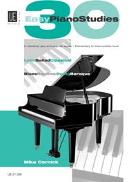 30 easy piano studies in classical, jazz  and popular style elementary level)  