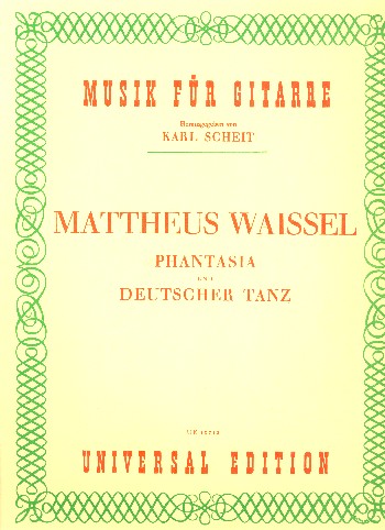 Phantasia und Deutscher Tanz&nbsp;&nbsp;für Gitarre&nbsp;&nbsp;