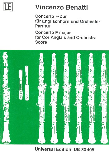Konzert&nbsp;&nbsp;für Englischhorn und Orchester&nbsp;&nbsp;Partitur