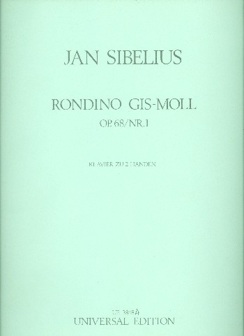 Rondino gis-Moll op.68,1&nbsp;&nbsp;für Klavier&nbsp;&nbsp;