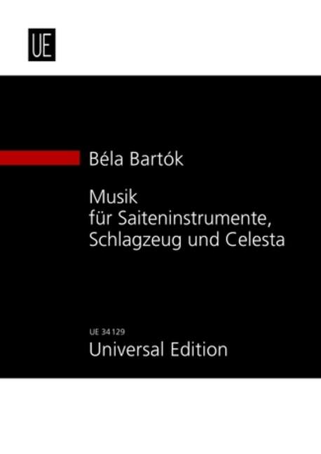 Musik für Saiteninstrumente, Schlagzeug&nbsp;&nbsp;und Celesta&nbsp;&nbsp;Studienpartitur