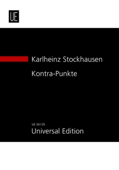 Kontra-Punkte für 10 Instrumente&nbsp;&nbsp;Studienpartitur&nbsp;&nbsp;