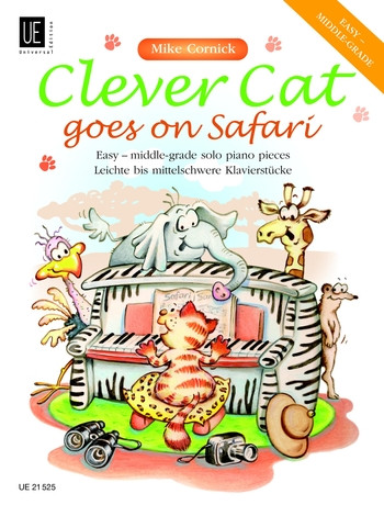 Clever Cat goes on Safari  für Klavier  