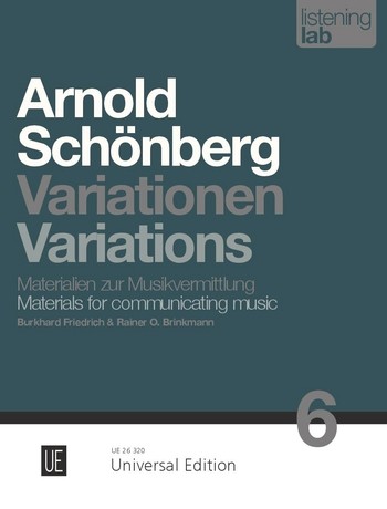 Arnold Schönberg - Variationen&nbsp;&nbsp;Materialien zur Musikvermittlung&nbsp;&nbsp;