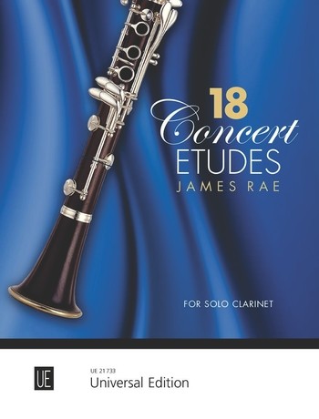 18 Concert Etudes  for clarinet  