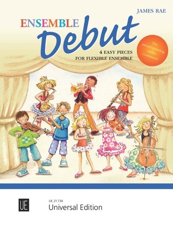 Ensemble Debut  für flexibles Ensemble (4-x Stimmen)  Partitur und Stimmen