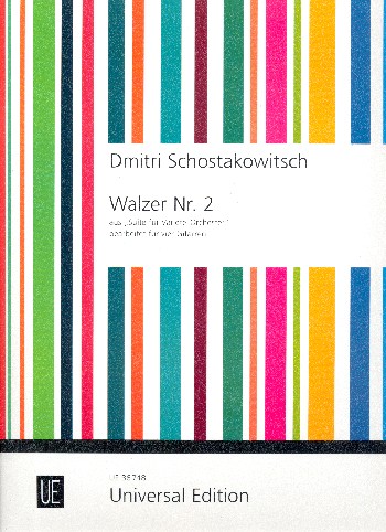 Walzer Nr.2 aus der Suite für Varieté-Orchester&nbsp;&nbsp;für 4 Gitarren&nbsp;&nbsp;Partitur und Stimmen