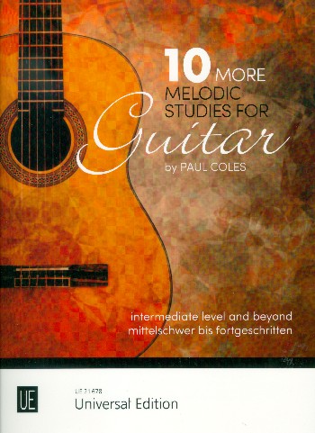 10 more melodic Studies  für Gitarre  