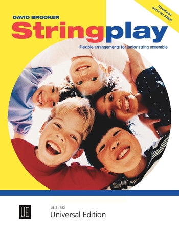 Stringplay&nbsp;&nbsp;für flexibles Streicher-Ensemble (Klavier ad lib)&nbsp;&nbsp;Partitur (Stimmen als kostenloser Download),  Neuausgabe 2019