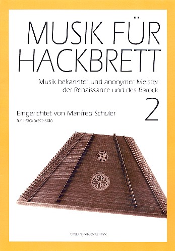 Musik für Hackbrett Band 2  für Hackbrett solo  Hackbrett