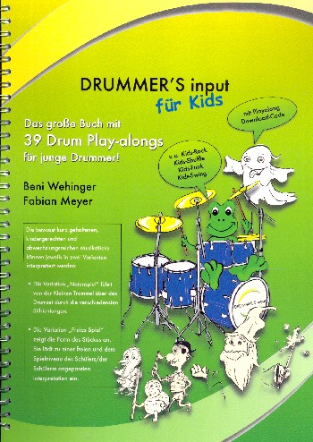 Benjamin (Beni) Wehinger - Drummer's Input für Kids (+Download)