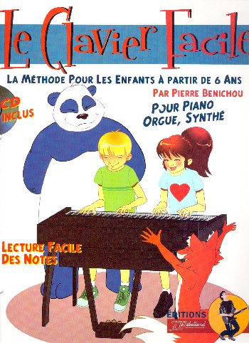 Le Clavier facile (+CD)  pour piano, orgue ou synthé  