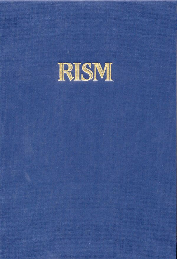 : Internationales Quellenlexikon der Musik (RISM), Serie C. Directory  Band 5: Czechoslovakia, Hungary, Poland, Yugoslavia  Buch