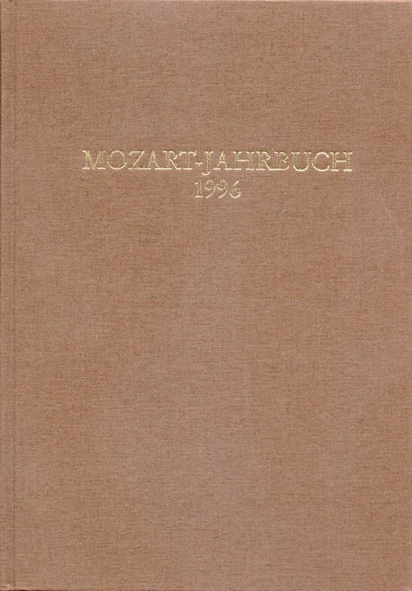Mozart-Jahrbuch 1996&nbsp;&nbsp;&nbsp;&nbsp;