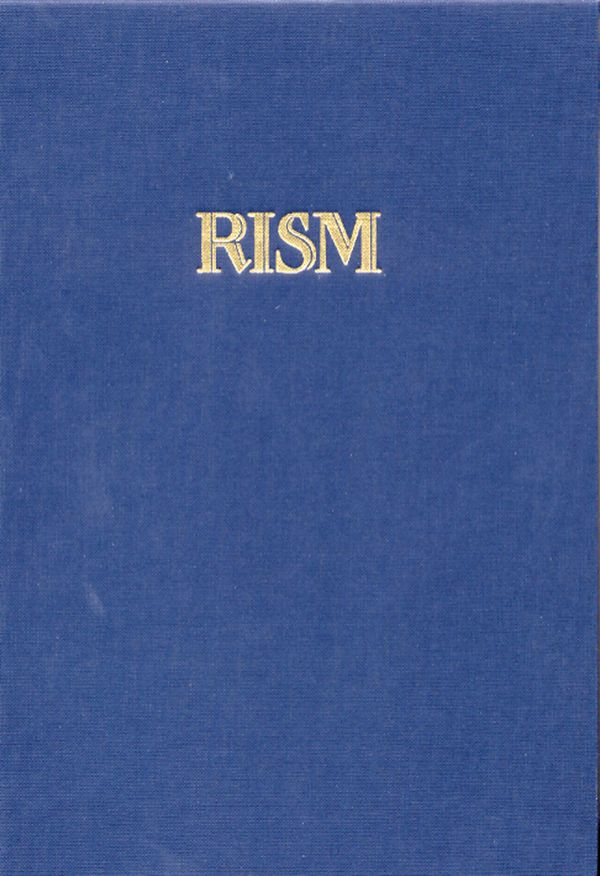 Internationales Quellenlexikon der Musik (RISM)&nbsp;&nbsp;Seria C Directory&nbsp;&nbsp;