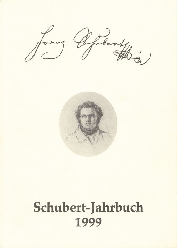 Schubert-Jahrbuch 1999&nbsp;&nbsp;&nbsp;&nbsp;