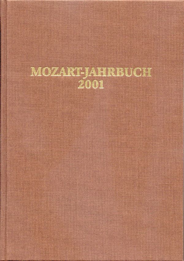 Mozart-Jahrbuch 2001&nbsp;&nbsp;&nbsp;&nbsp;