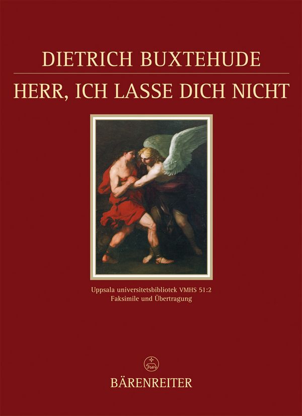 Buxtehude, Dietrich Herr, ich lasse dich nicht&nbsp;&nbsp;Faksimile und Übertragung&nbsp;&nbsp;Faksimile, Partitur