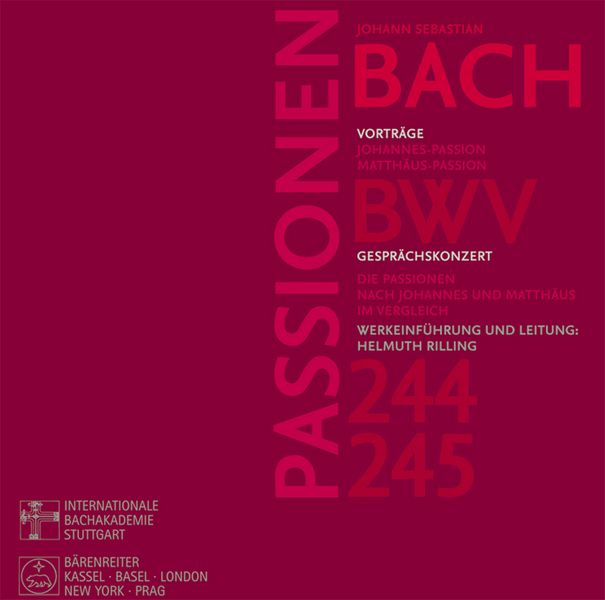 Passionen nach Johannes und Matthäus&nbsp;&nbsp;&nbsp;&nbsp;CD-Rom
