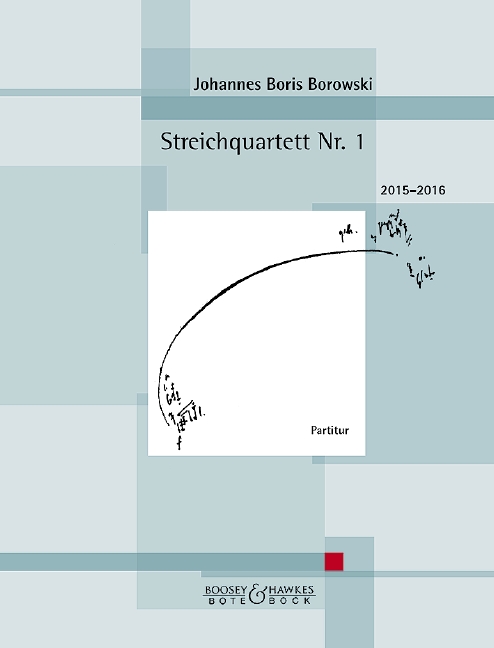 Quartett Nr.1&nbsp;&nbsp;für Streichquartett&nbsp;&nbsp;Partitur