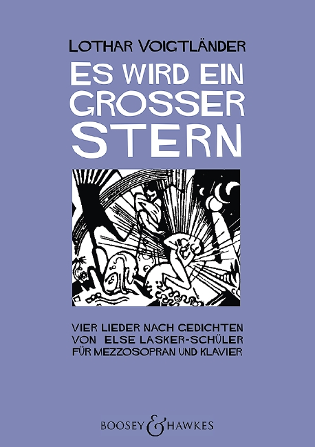 Es wird ein grosser Stern&nbsp;&nbsp;für Mezzosopran und Klavier&nbsp;&nbsp;Partitur