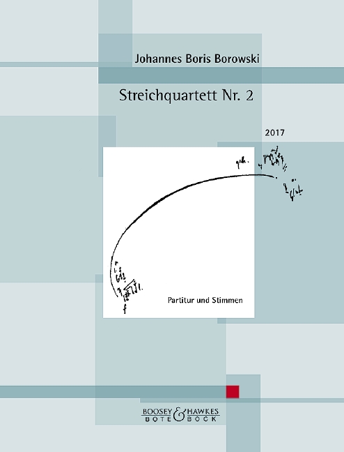 Streichquartett Nr.2&nbsp;&nbsp;&nbsp;&nbsp;Partitur und Stimmen