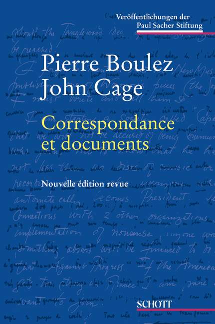 Pierre Boulez - John Cage  Correspondance et documents  