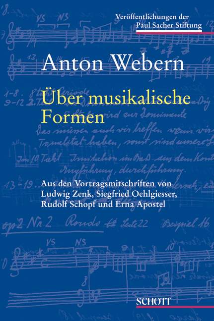 Anton Webern: Über musikalische Formen    