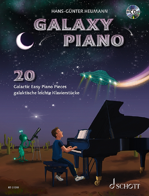 Galaxy Piano (+CD)  für Klavier  