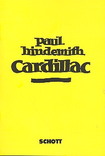 Cardillac op. 39  für Soli, gemischter Chor und Orchester  Textbuch/Libretto