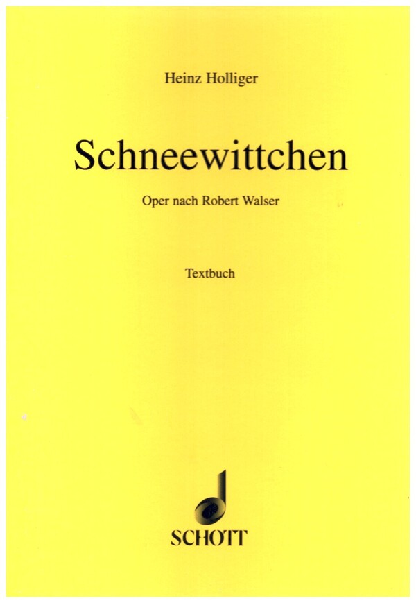 Schneewittchen  Oper  Textbuch/Libretto
