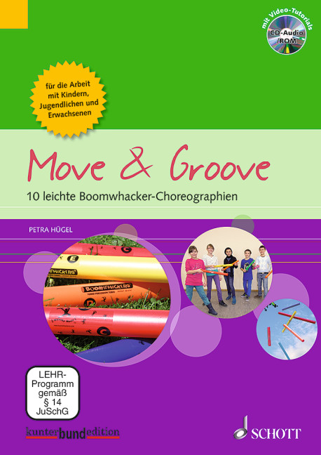Move & Groove (+CD)-ROM  für Boomwhackers  