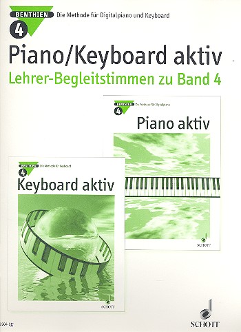 Piano/Keyboard aktiv Band 4&nbsp;&nbsp;für Klavier&nbsp;&nbsp;Lehrerband