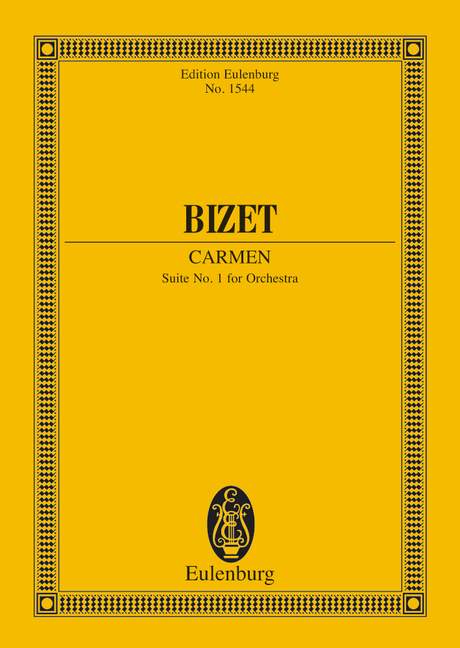 Carmen-Suite Nr.1  für Orchester  Studienpartitur