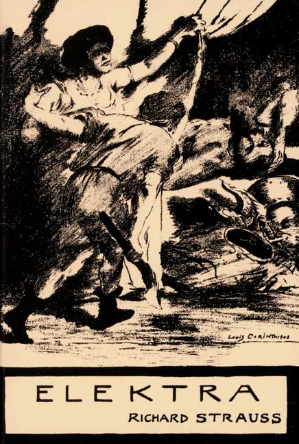 Elektra op. 58&nbsp;&nbsp;Tragödie in einem Aufzug von Hugo von Hofmannsthal&nbsp;&nbsp;Libretto (dt)