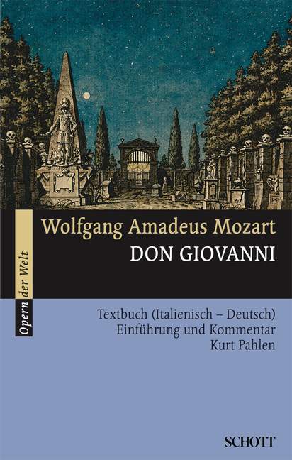 Don Giovanni Textbuch (it/dt),  Einführung und Kommentar  
